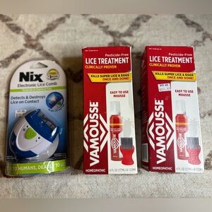 New Lice treatment bundle & Electronic Lice Comb